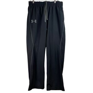 Under Armour Black Athletic Pants with Gray Accents